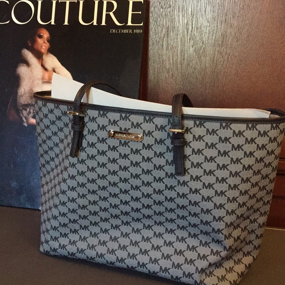 Designer Michael Kors Denim Blue Color  Tote,